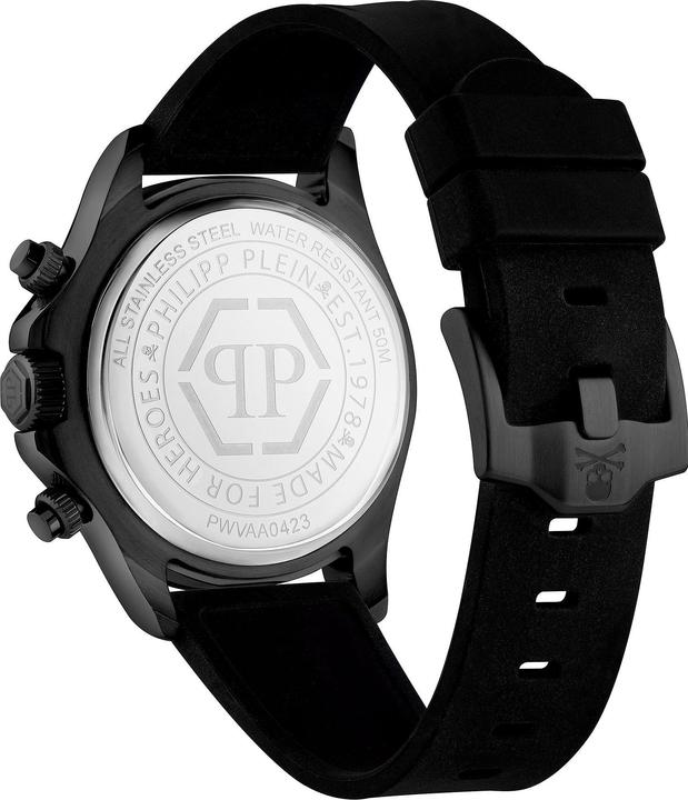 Produktbild Philipp Plein PWVAA0423 Street Couture Chronograph Herrenuhr 43mm 5ATM (Analoguhr, 43 mm)