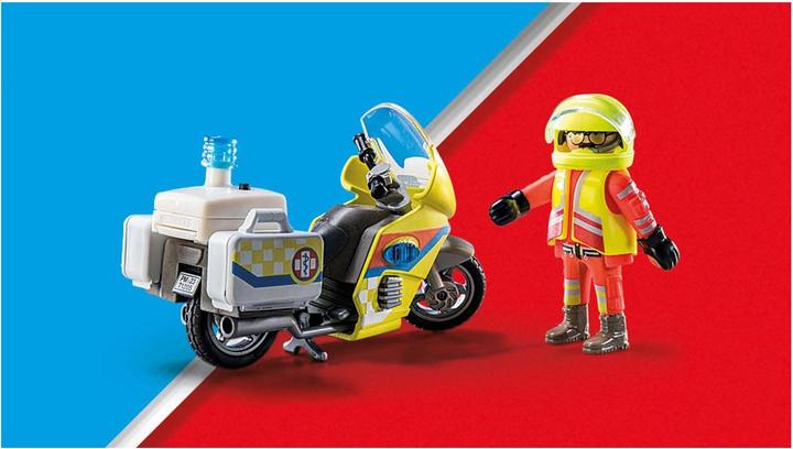 Produktbild Playmobil Notarzt-Motorrad mit Blinklicht (71205, Playmobil City Life)