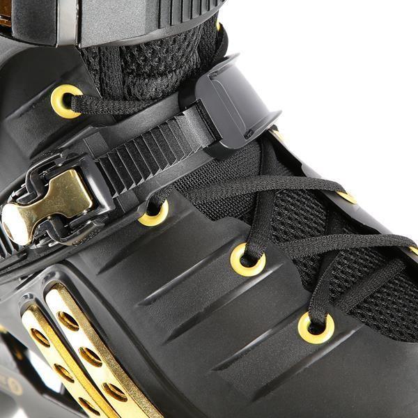 Actual product image Nils Na20006 Black And Gold Size M. 36 Extreme Slalom Inline Skates (36)