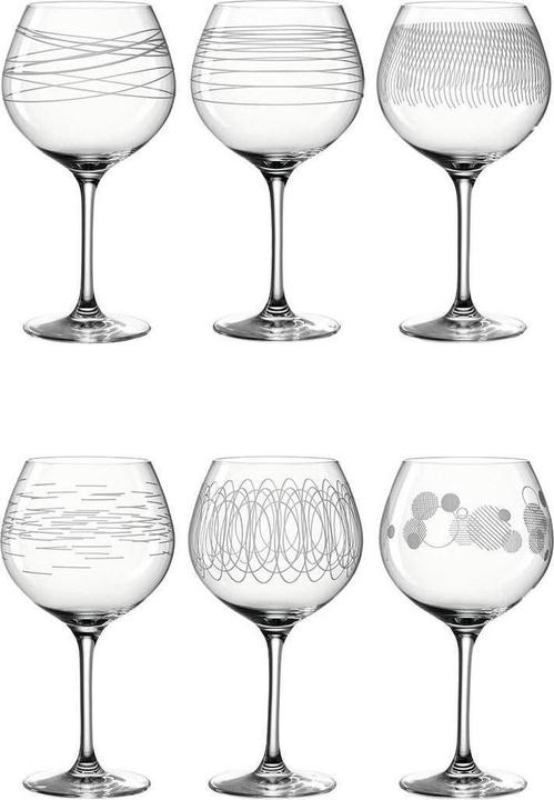 Actual product image Leonardo Casella (63 cl, 6 Glasses, Red wine glasses, White wine glasses)