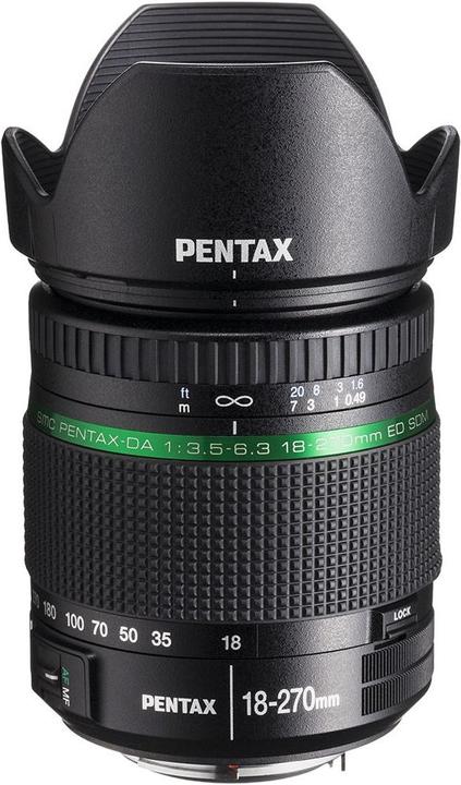 Pentax SMC-DA 18-270mm f/3.5-6.3 SDM (Pentax K, APS-C / DX)