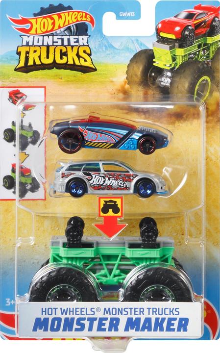 Actual product image Hot Wheels Monster Trucks Monster Maker