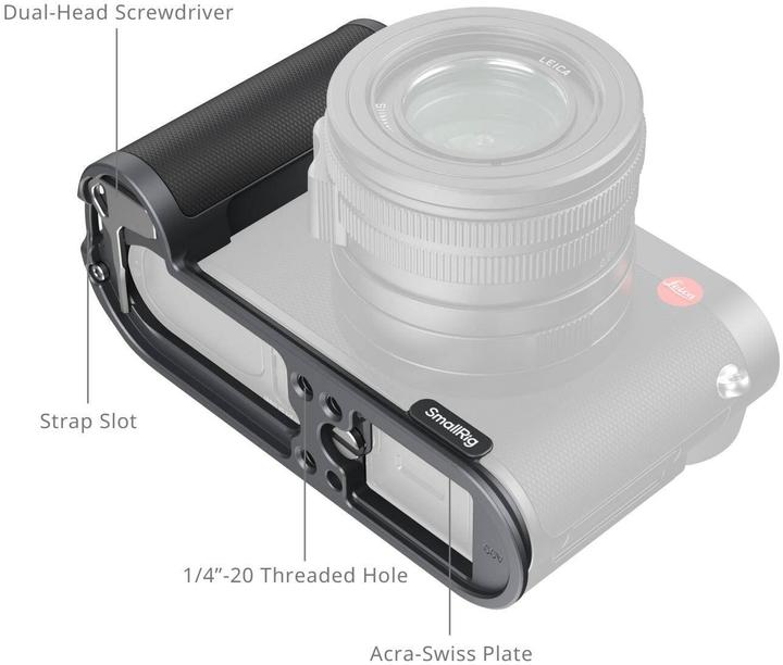 Actual product image SmallRig L-Shape Mount Plate with Handle for Leica Q3 4568 (Grip)