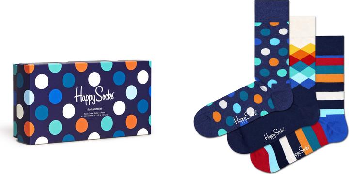 Actual product image Happy Socks Classic (pack of 3, 41 - 46)