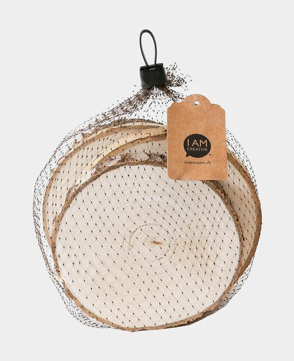 Actual product image I Am Creative Wooden discs