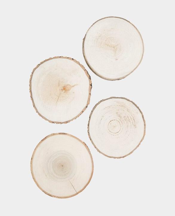 Actual product image I Am Creative Wooden discs