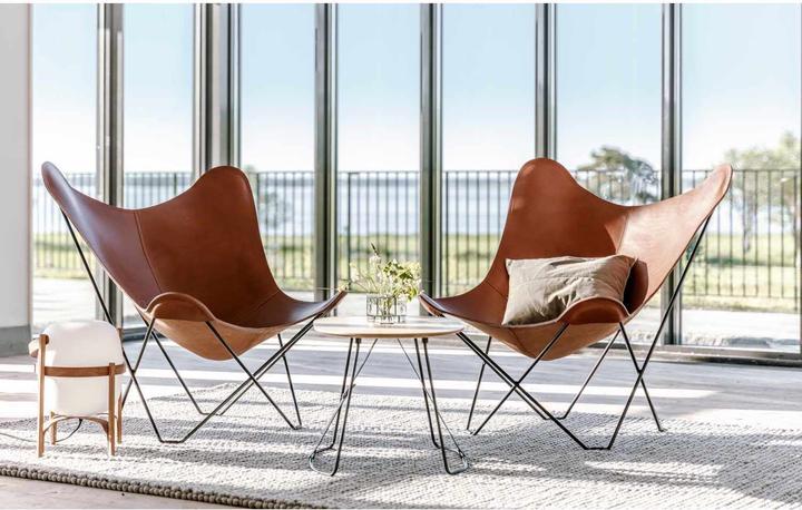 Produktbild Cuero Design Pampa Mariposa Butterfly Chair Leder-Sessel