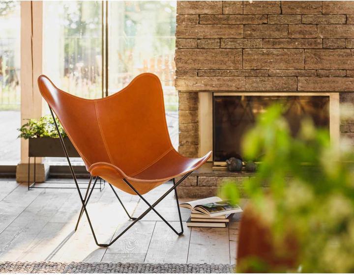Produktbild Cuero Design Pampa Mariposa Butterfly Chair Leder-Sessel
