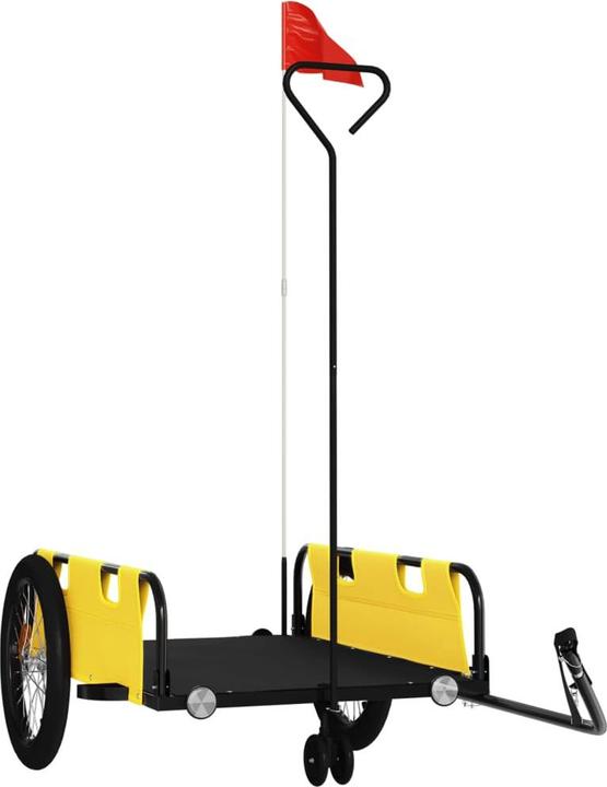 Actual product image VidaXL Fahrradanhänger Oxford-Gewebe & Eisen