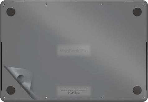 Produktbild NoName MacGuard Two-in-One Skin Set for MacBook Pro 14" (M1 2021, M2 2023, M3 2024 & M4 2025) - Space Gray