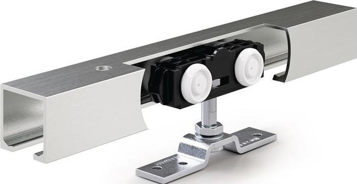 Actual product image Geze Sliding system Rollan 80 NT 80 kg 3250 mm Wooden sash 50-164 cm Wall mounting / Ceiling mounting
