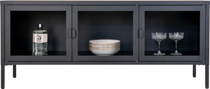 Immagine prodotto House Nordic Panca TV Brisbane Acciaio, vetro (130 x 40 x 55 cm)
