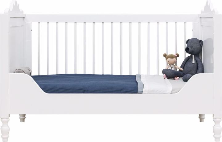 Produktbild Bopita Set 2-teilig Belle mit Gitterbett 70x140 Weiss