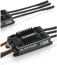 Actual product image Hobbywing Platinum Pro 120A V4 3-6s BEC 10A