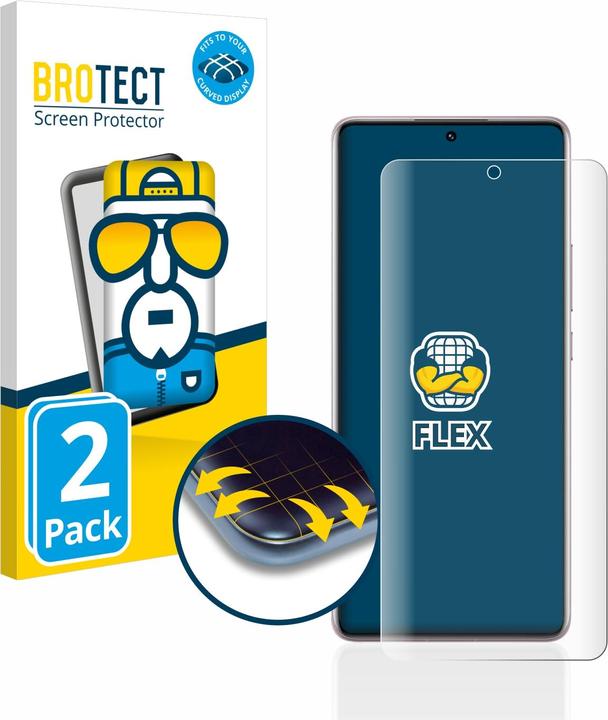 Actual product image BROTECT Full-Cover Protector (2 Piece, Xiaomi Redmi Note 12 Pro 5G)