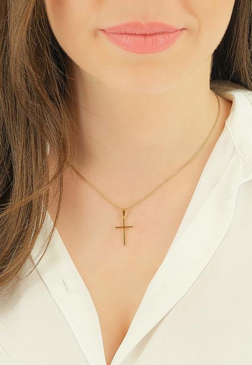 Actual product image Muau Cross (Yellow gold)