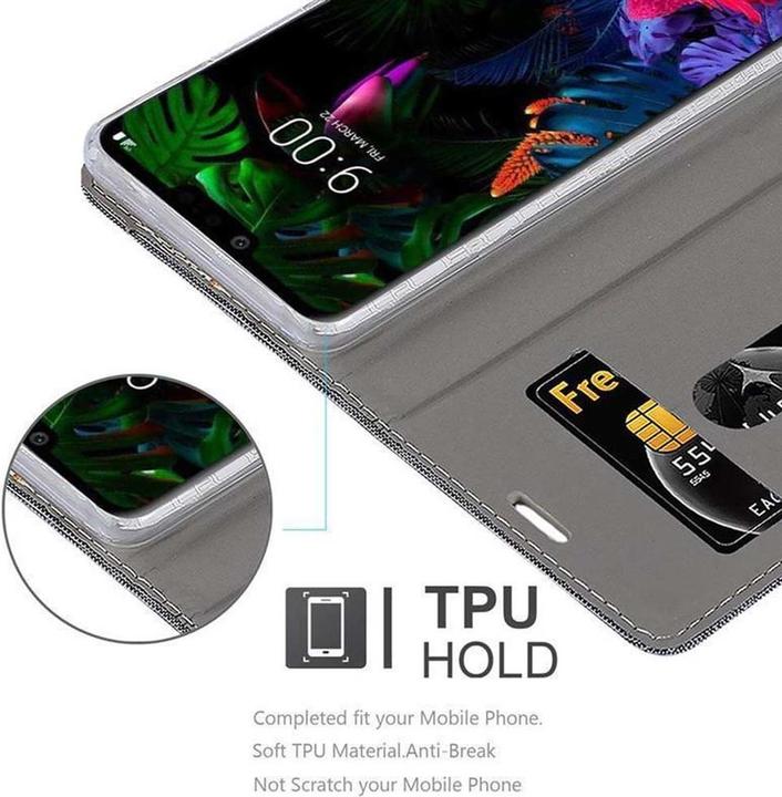 Image du produit Cadorabo Couverture look jeans Book (LG G8)