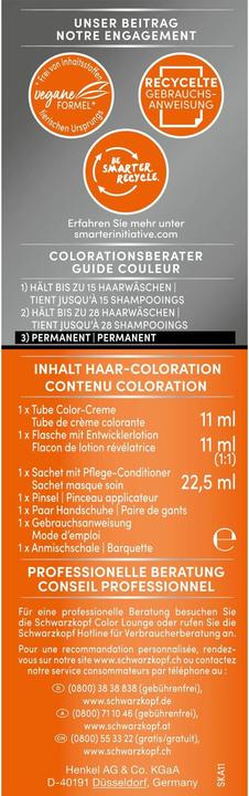 Produktbild Schwarzkopf Ansatzset (A1 Hell- bis Mittelbraun)