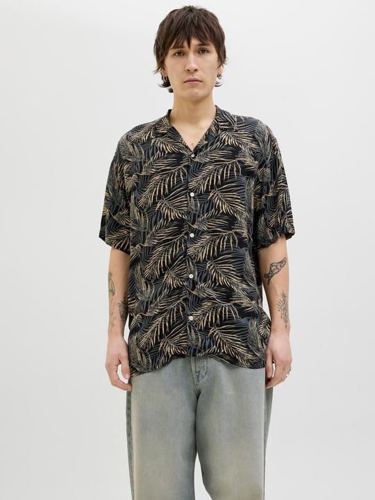 Actual product image Jack & Jones Jjejeff Tropical Aop Resort Shirt Ss Sn (L)