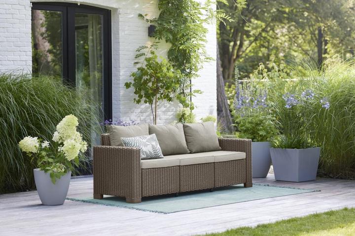 Image du produit Allibert California 3-sofa PC-cl gr 004 std cappuchino 2022