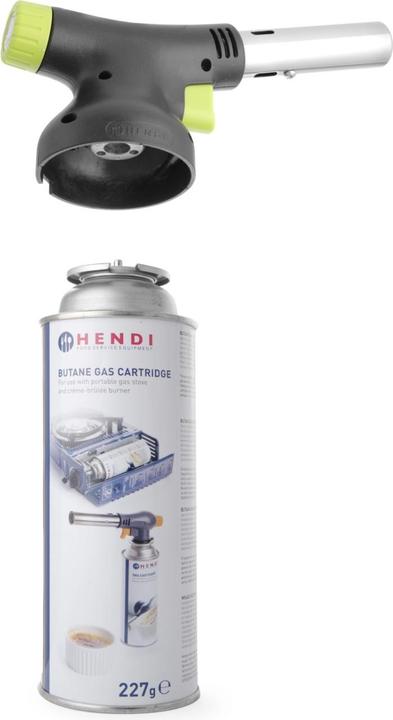 Produktbild Hendi Crème-Brulée-Brenner Set