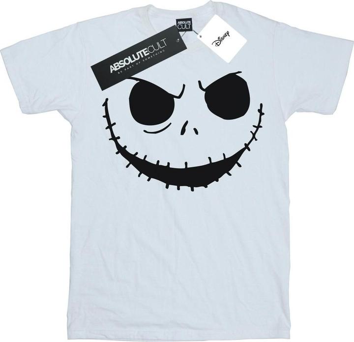 Disney Nightmare Before Christmas Jack's Face Bold TShirt Jungen