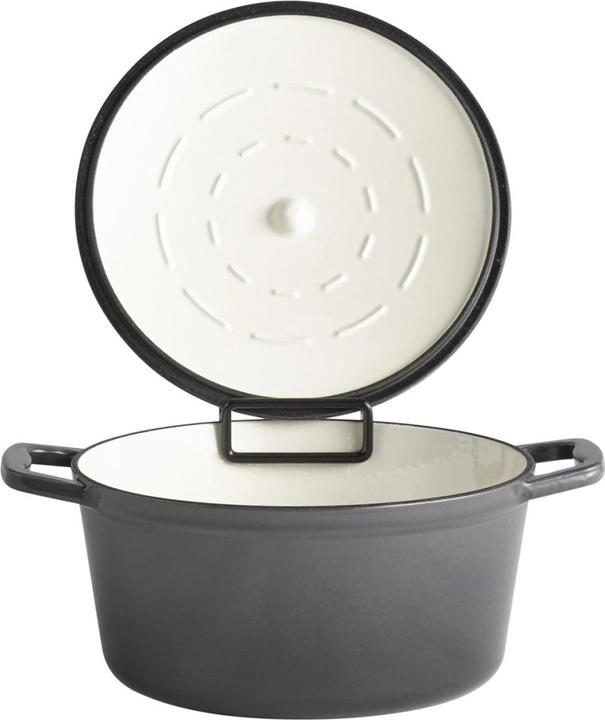 Immagine prodotto APS Kochtopf mit Deckel "5 STARS" (25 cm, Pirofila + casseruola, Ghisa)