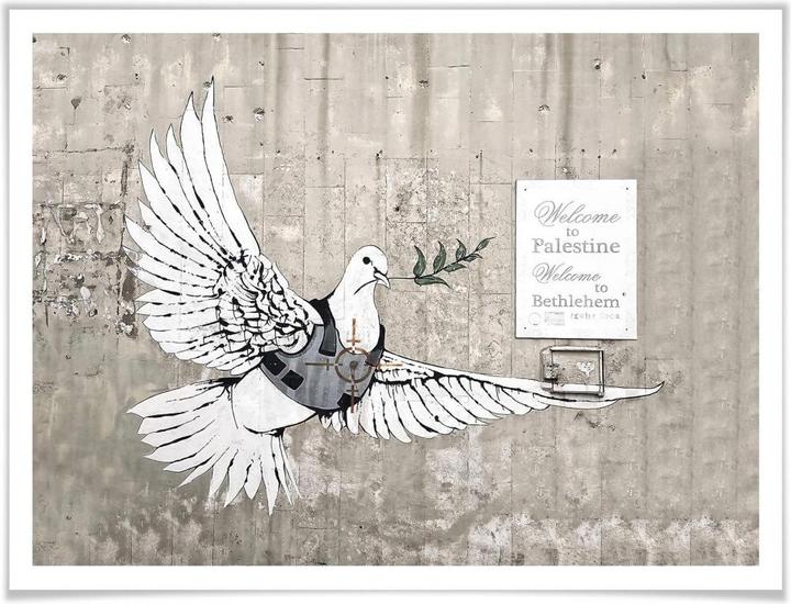 Produktbild Trenddeko Die Friedenstaube (120 x 100 cm)
