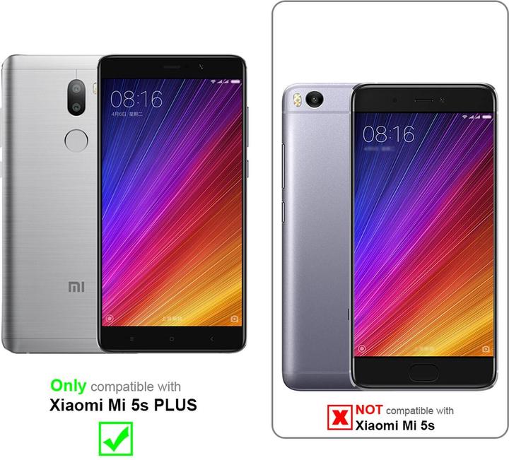 Productafbeelding Cadorabo Boek Onzichtbare Magneethoes (Xiaomi Mi 5s Plus)