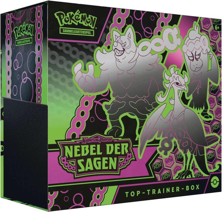Pokémon POK Karmesin & Purpur 06.5 Top-Trainer Box (Deutsch, Elite / Top Trainer Box)