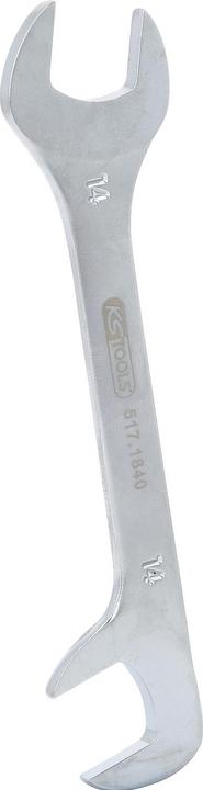 Actual product image KS Tools Double open end wrench 15° + 75 (14 mm)