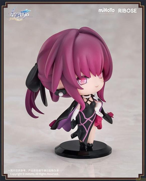 Actual product image Ribose Honkai: Star Rail Welcome to Train Tea Party Chibi figure Kafka 7 cm