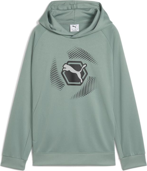 Puma ACTIVE SPORTS Graphic Poly Hoodie B (116)
