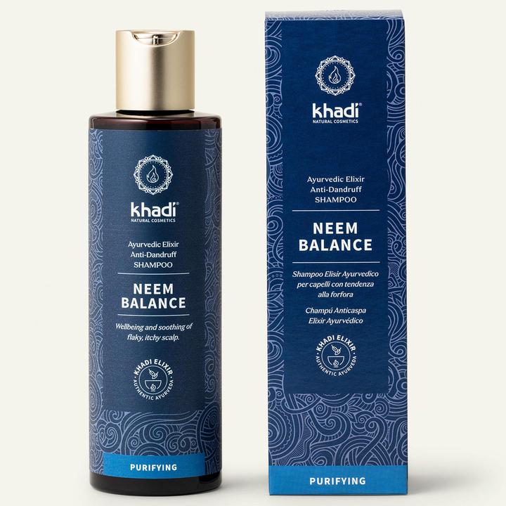 Actual product image Khadi Neem (210 ml, Liquid shampoo)