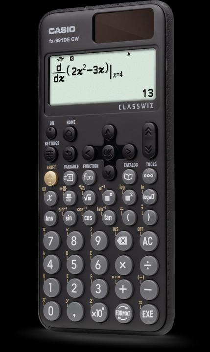 Produktbild Casio FX-991DE CW (Solarzellen, Batterien)