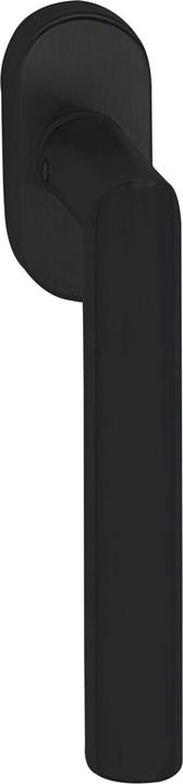 Actual product image Marchesi GEHRUNG window handle, detent, 7 x 42 mm, black matt stainless steel