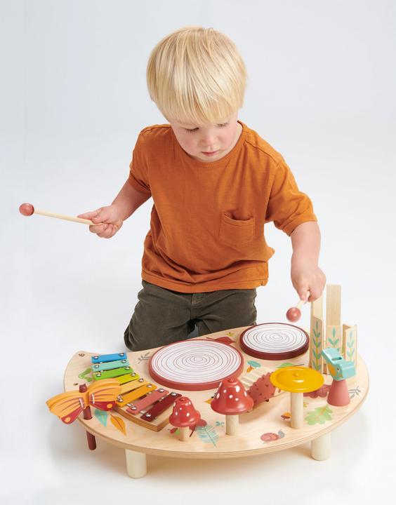 Actual product image Tender Leaf Toys Music table (German, French, Italian, English)