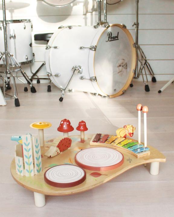 Actual product image Tender Leaf Toys Music table (German, French, Italian, English)