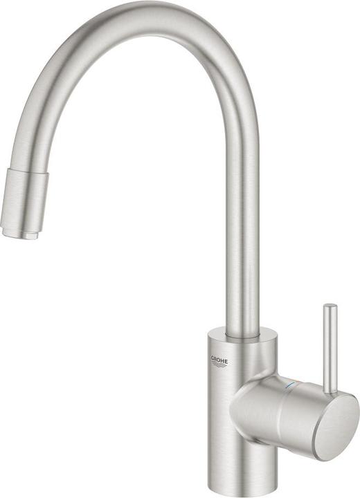 Grohe Robinet de cuisine avec mitigeur Concetto supersteel mat 32663