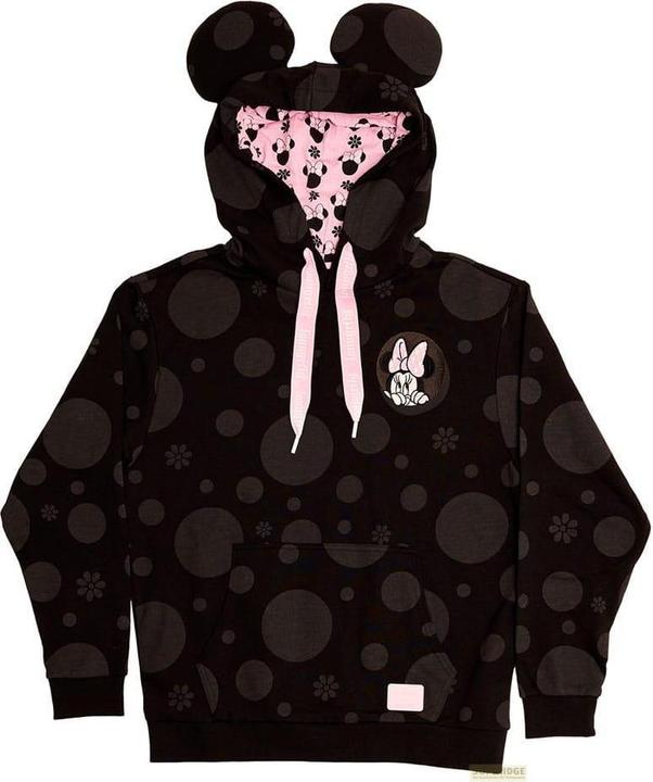 Loungefly Disney by Kapuzenpullover Unisex Minnie Rocks the Dots Florals Grösse XL (XL)