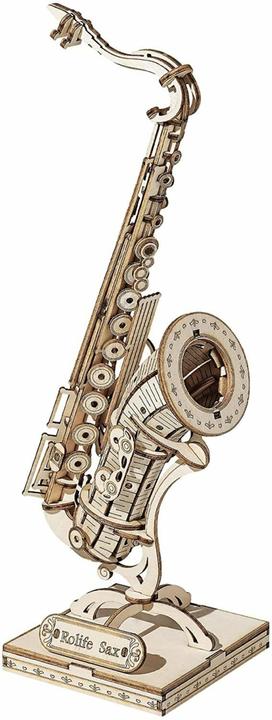 Image du produit Robotime Rolife Puzzle 3D en bois Saxophone 136 pièces (136 pièces)