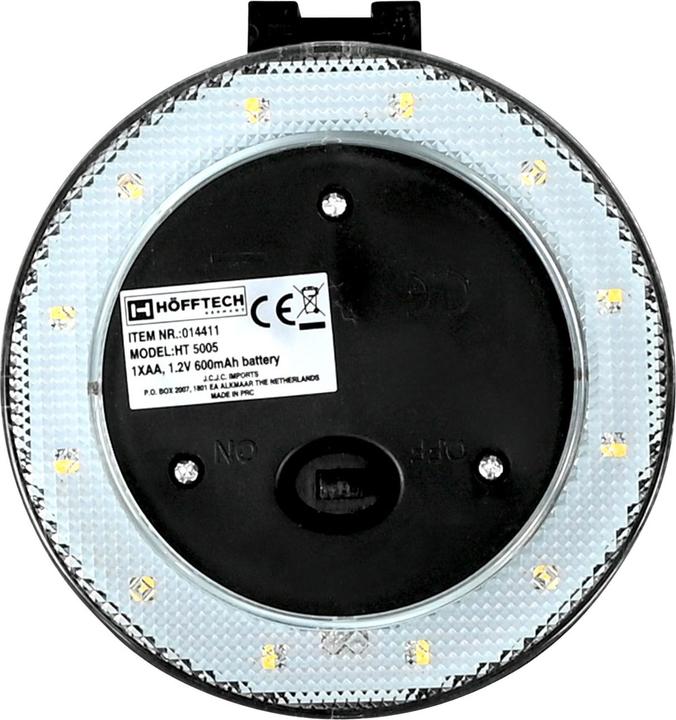 Produktbild ProPlus 2er-Set Solar-Wandleuchte, rund, schwarz (IP44)