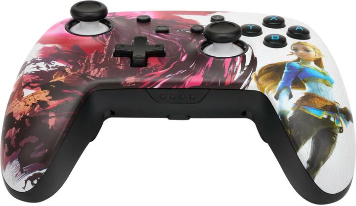 Actual product image PowerA Enhanced Wireless Switch Controller - Zelda Blood Moon (pink/white) (Switch Lite, Switch)