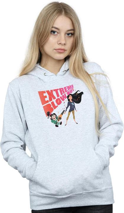 Image du produit Disney - Sweat à capuche WRECK IT RALPH POCAHONTAS AND VANELLOPE - Femme (M)