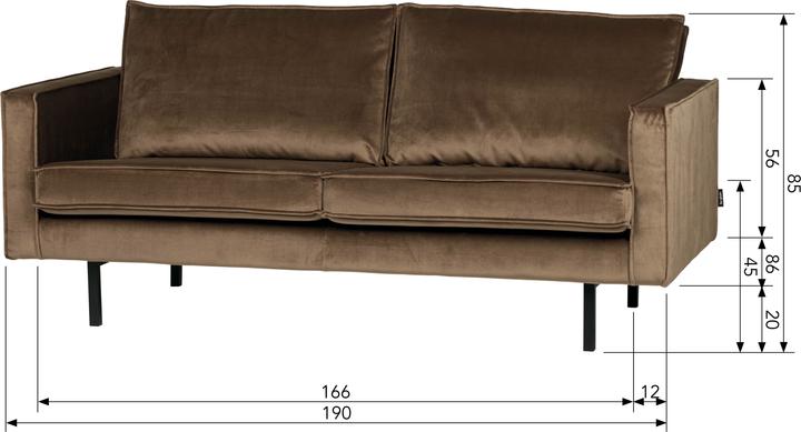Actual product image BePureHome Rodeo (2.5-seater)