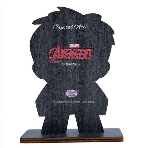 Actual product image Craft Buddy Hulk, Crystal Art Figure approx. 11x8cm