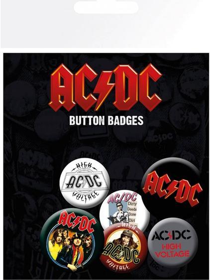Image du produit GB Eye ACDC - Badge Pack - Mix X4