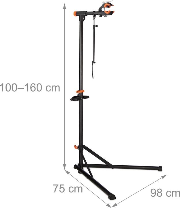 Immagine prodotto Relaxdays Cavalletto di montaggio per biciclette