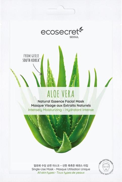 Ecosecret Gesichtsmaske Intensiv feuchtigkeitsspendend Aloe Vera Btl 20 ml (20 ml)