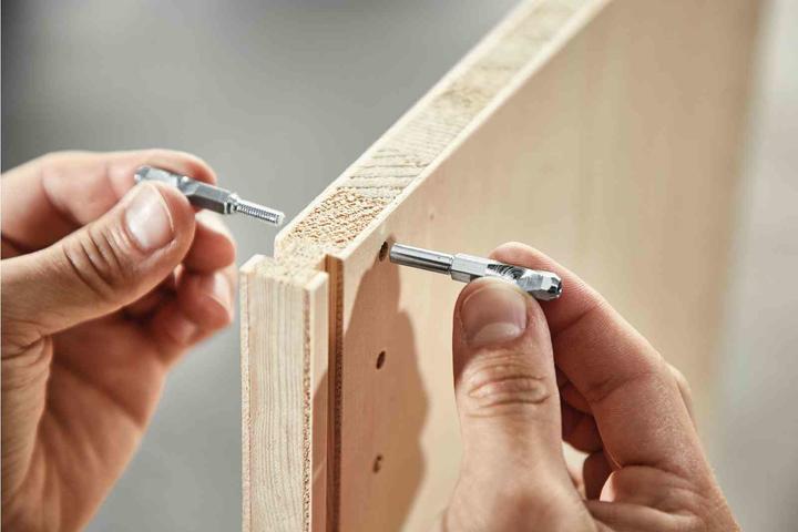 Actual product image Festool Centre side connector DOMINO MSV-LR32 D8/50 (Corner connectors, 25 pcs.)